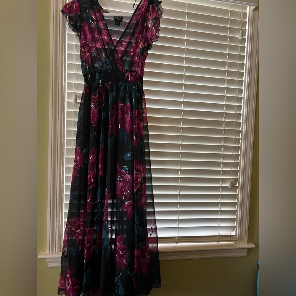 Long floral dress
